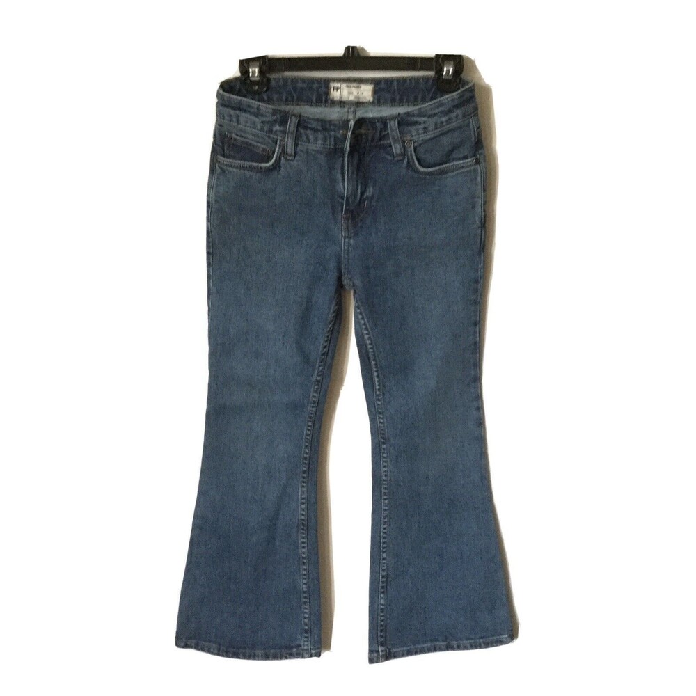 New Free People Women Blue Jeans waist 27" Flare